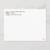 Rawr Tyrannosaurus T Rex Valentijnsdag Kinder jong Feestdagenkaart (Achterkant)