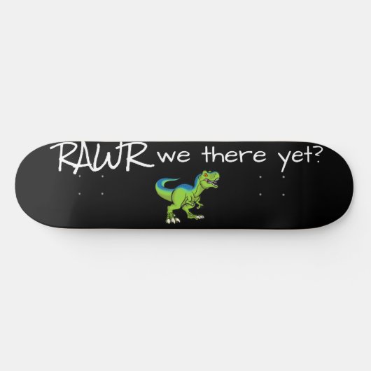 Rawr we daar al? Skateboard (Horizontaal)