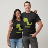 Rawrsome Geweldige dinosaurus T-Rex 1 T-shirt (Unisex)