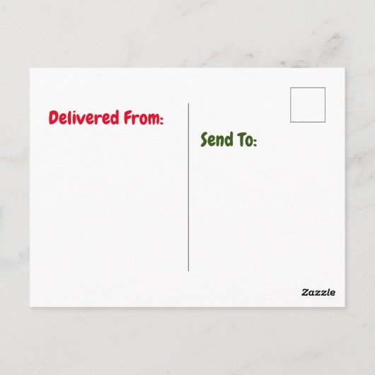 Rawry kerst T-rex rijden snowboard Briefkaart (Achterkant)