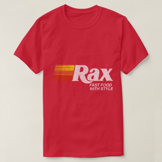 Rax Restaurants 1 T-shirt (Design voorkant)