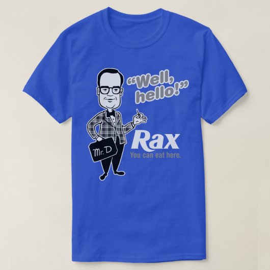 Rax Roast BeefDelicious fastfood 4 T-shirt (Design voorkant)