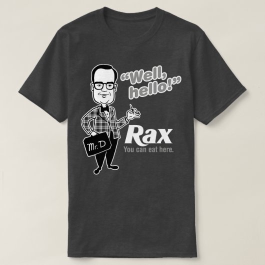 Rax Roast BeefDelicious  fastfood T-shirt (Design voorkant)