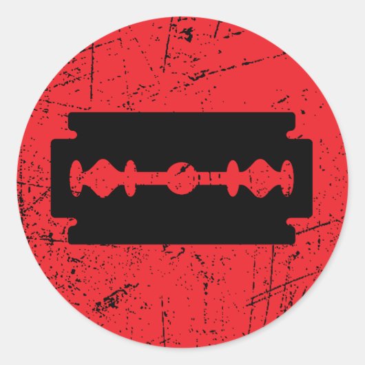 RAXH - Deze bloedingen markeren Ronde Sticker (Voorkant)