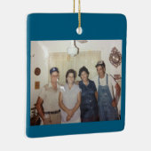 Ray, Betty, Nony, Ben Keramisch Ornament (Rechts)