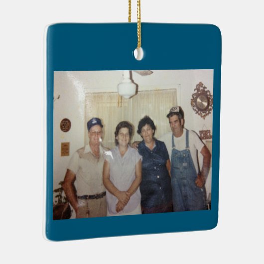 Ray, Betty, Nony, Ben Keramisch Ornament (Rechts)