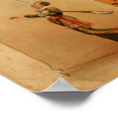 RAY BURTON High Wire Juggler VAUDEVILLE Poster (Hoek)