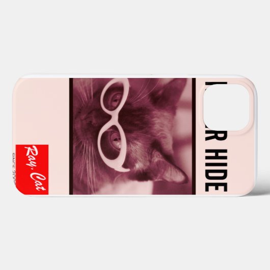 Ray Cat Case-Mate iPhone Case (Achterkant (horizontaal))