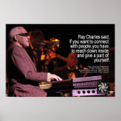 RAY CHARLES ROBINSON POSTER (Voorkant)