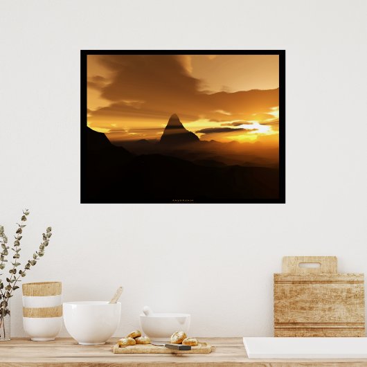 Ray Dream Poster (Keuken)