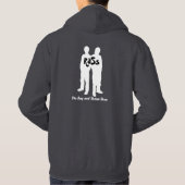 Ray en Shaun Show Hoody - BLACK- (Achterkant)