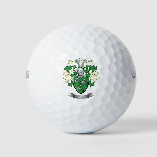 Ray Family Crest Coat. Golfballen (Voorkant)