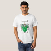 Ray Family Crest - Ray Coat of Arms T-shirt (Voorkant volledig)