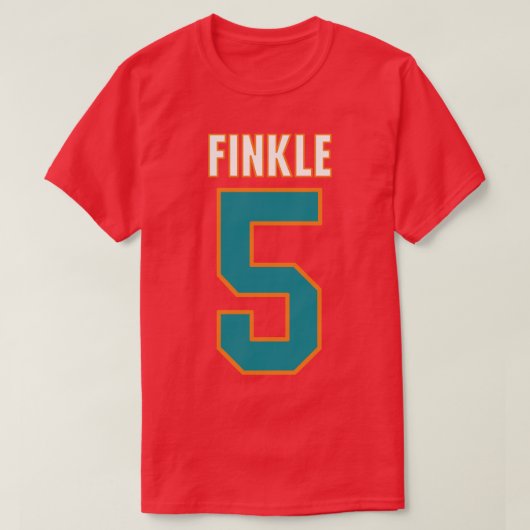 Ray Finkle Jersey veters uit T-shirt (Design voorkant)