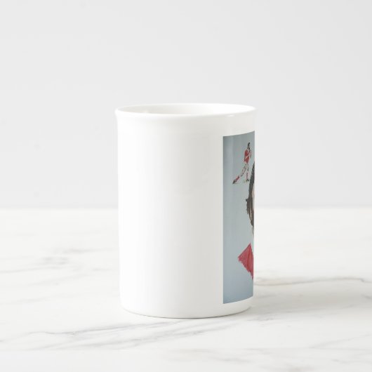 Ray Gravell Porselein Kop (Voorkant)