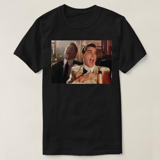 Ray Liotta Laugh afbeelding Classic T-Shirt (Design voorkant)