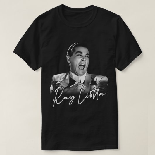 Ray Liotta Retro Fan Art  T-shirt (Design voorkant)