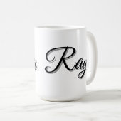 Ray Mans Naam, Koffiemok (Voorkant rechts)