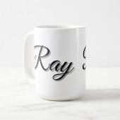 Ray Mans Naam, Koffiemok (Voorkant links)