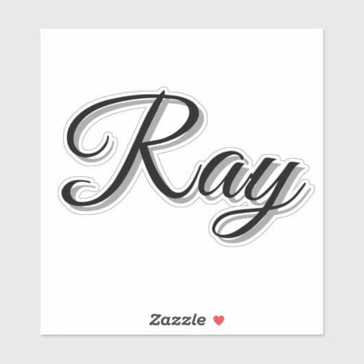 Ray Mans Naam, Sticker (Vel)