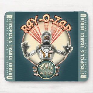 Ray-O-Zap Retro Robot Muismat