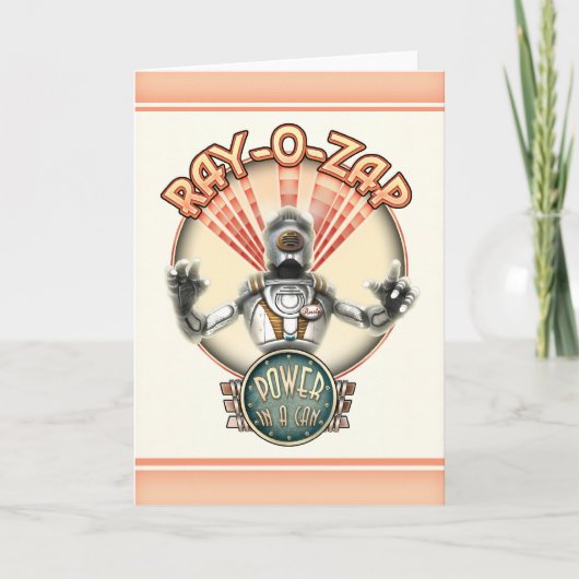 Ray-O-Zap-Wenskaart Kaart (Voorkant)