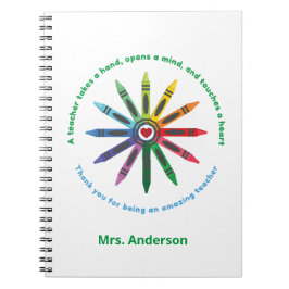 Ray of Crayons/lerarenwaardering Notitieboek