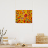 "Ray of Hope" van Snoep Waters Autism Artist Poster (Keuken)