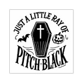 Ray of Pitch Black - Halloween met een beet Rubberstempel (Afrduk)