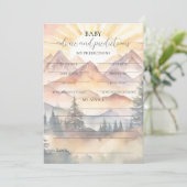 Ray of Sunshine Baby Advies & Voorspellingen Kaart (Staand voorkant)