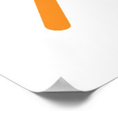 Ray of Sunshine Baby shower Welkomstbord Poster (Hoek)