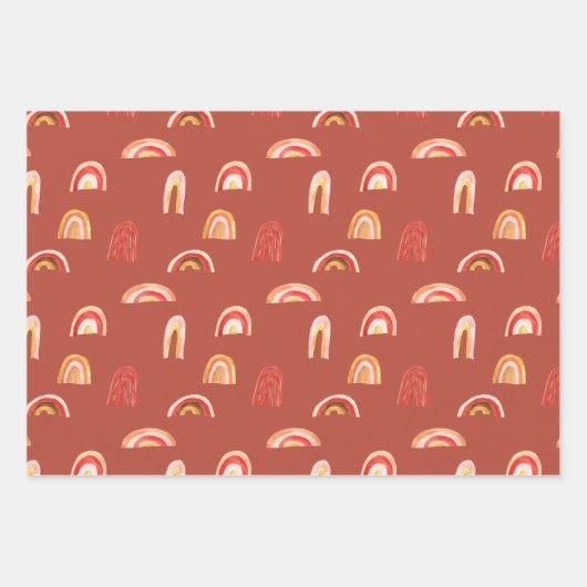 Ray of Sunshine | Boho Baby shower Inpakpapier Vel (Voorkant 2)