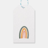 Ray of Sunshine Boho Rainbow Baby shower Favor Cadeaulabel (Achterkant)