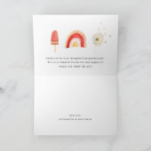 Ray of Sunshine | Boho Summer Hartelijk dank Bedankkaart (Binnen)