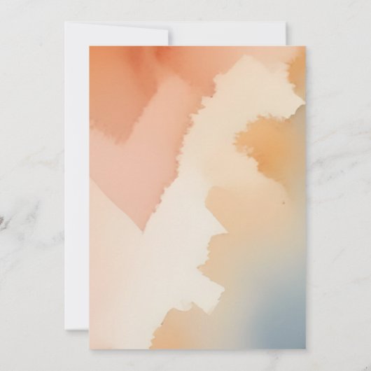 Ray of Sunshine Boho Sun Baby shower Uitnodiging (Achterkant)