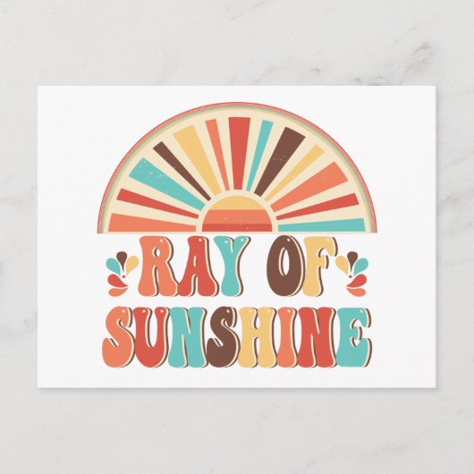 Ray of Sunshine Briefkaart (Voorkant)