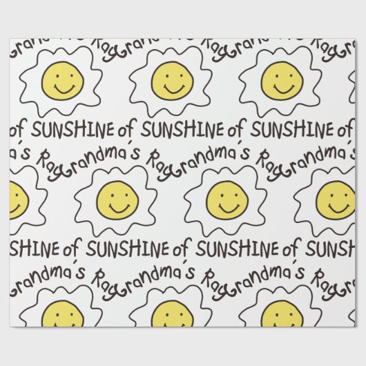 Ray of Sunshine Cadeaupapier (Vlak)