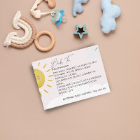 Ray of Sunshine Clouds Girl Books for Baby Small