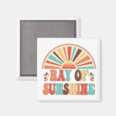 Ray of Sunshine Magneet (Voorkant / Achterkant)