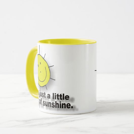 Ray of Sunshine Mok (Voorkant links)