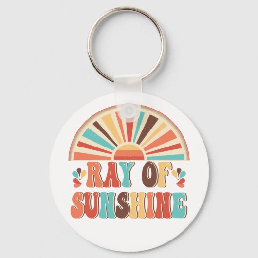 Ray of Sunshine Sleutelhanger (Voorkant)