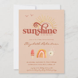 Ray of Sunshine | Uitnodiging tot Baby shower van 