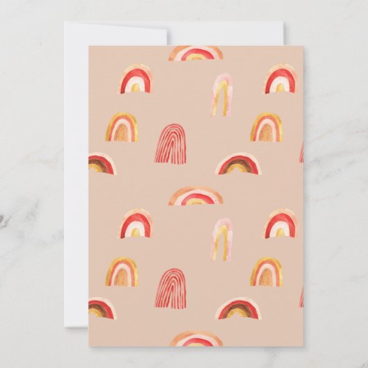 Ray of Sunshine | Uitnodiging tot Baby shower van  (Achterkant)