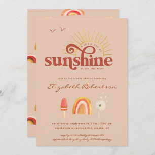 Ray of Sunshine Uitnodiging tot Baby shower van