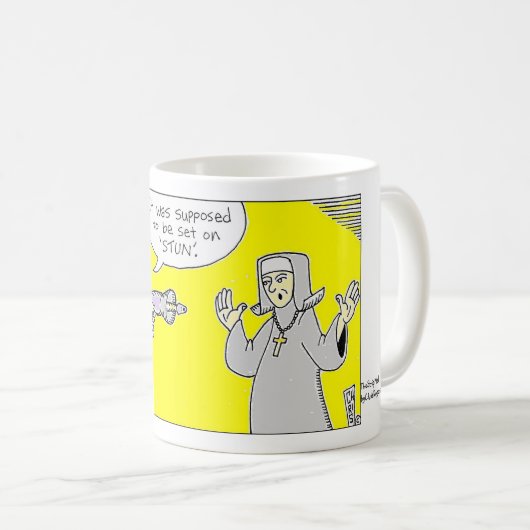 RAY PISTOOL, TheStripMallbyChrisRogers Koffiemok (Voorkant rechts)