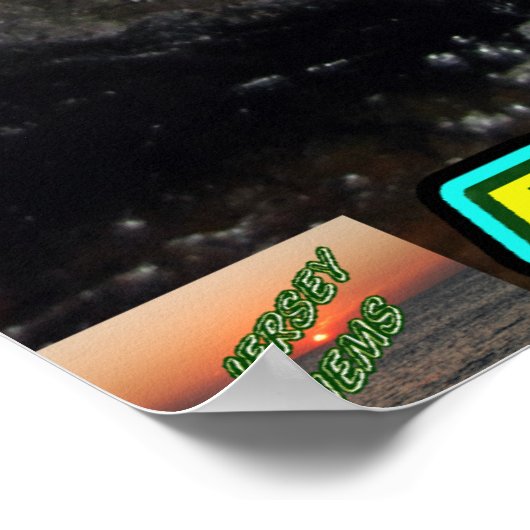 Ray Popstar Waterfall#4 Poster (Hoek)