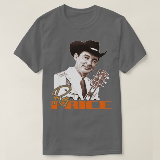 Ray Price Country Icon Tribute T-shirt (Design voorkant)