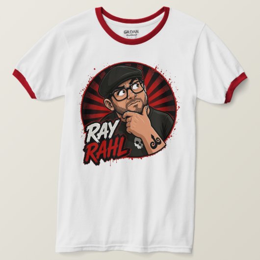 Ray Rahl Ringer T-shirt (Design voorkant)