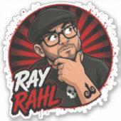 Ray Rahl vinyl sticker (Voorkant)