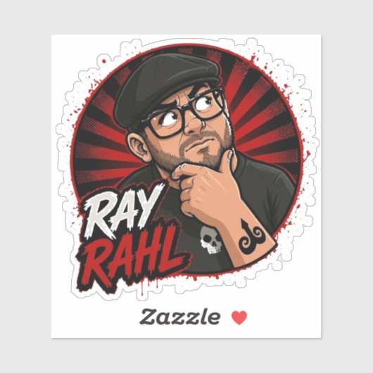 Ray Rahl vinyl sticker (Vel)